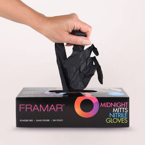 Midnight Mitts Nitrile Gloves Small - 100pc